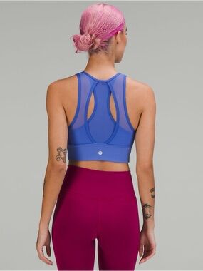Lululemon Everlux High-Neck Train Bra, Medium Support, C/D Cup